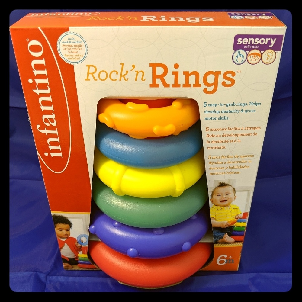 Baby toy ring stacker